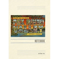 Vintage Lined Notebook Greetings from Fox River Valley, Illinois