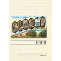 Vintage Lined Notebook Greetings from Albany
