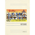 Vintage Lined Notebook Greetings from Idaho, the Gem State