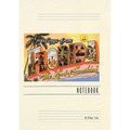 Vintage Lined Notebook Greetings from Florida, Land of Sunshine