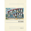 Vintage Lined Notebook Greetings from Savannah Beach
