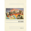 Vintage Lined Notebook Greetings from Boynton Beach
