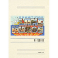 Vintage Lined Notebook Greetings from Lake Huron