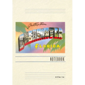 Vintage Lined Notebook Greetings from Clearwater, Florida