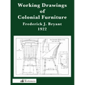 Working Drawings of Colonial Furniture
