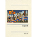Vintage Lined Notebook Greetings from California