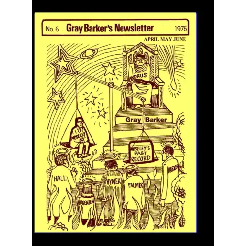 Gray Barker's Newsletter No. 6 (April, May, June) 1976