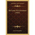 The Louis XVI Furniture (1922)