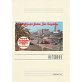 Vintage Lined Notebook Greetings from Los Angeles
