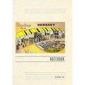 Vintage Lined Notebook Greetings from Hershey, Pennsylvania
