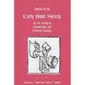 Journal of the Early Book Society: For the Study of Manuscripts and Printing History