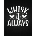 Whisk it always: Recipe Notebook to Write In Favorite Recipes - Best Gift for your MOM - Cookbook For Writing Recipes - Recipes and Not