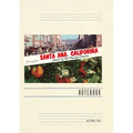 Vintage Lined Notebook Greetings from Santa Ana, California