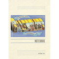 Vintage Lined Notebook Greetings from Galesburg, Illinois