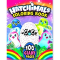 CHatchimals coloring book 100GIANT PAGES: Anxiety Hatchimals Coloring Books For Adults And Kids Relaxation And Stress Relief