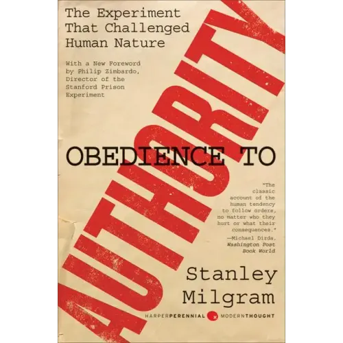 Obedience to Authority: An Experimental View