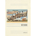 Vintage Lined Notebook Greetings from Winslow
