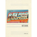 Vintage Lined Notebook Greetings from Belmar, New Jersey