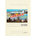Vintage Lined Notebook Greetings from Chicago, Illinois