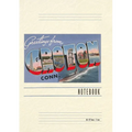 Vintage Lined Notebook Greetings from Groton